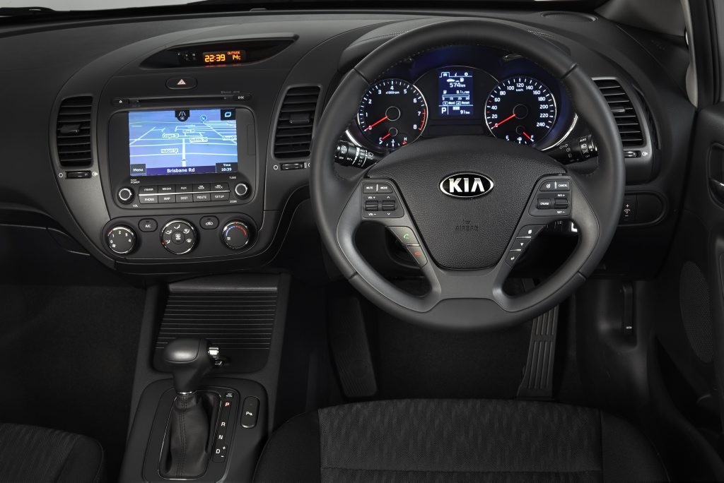 The MY15 Kia Cerato S Premium. The MY15 Kia Cerato S Premium.
